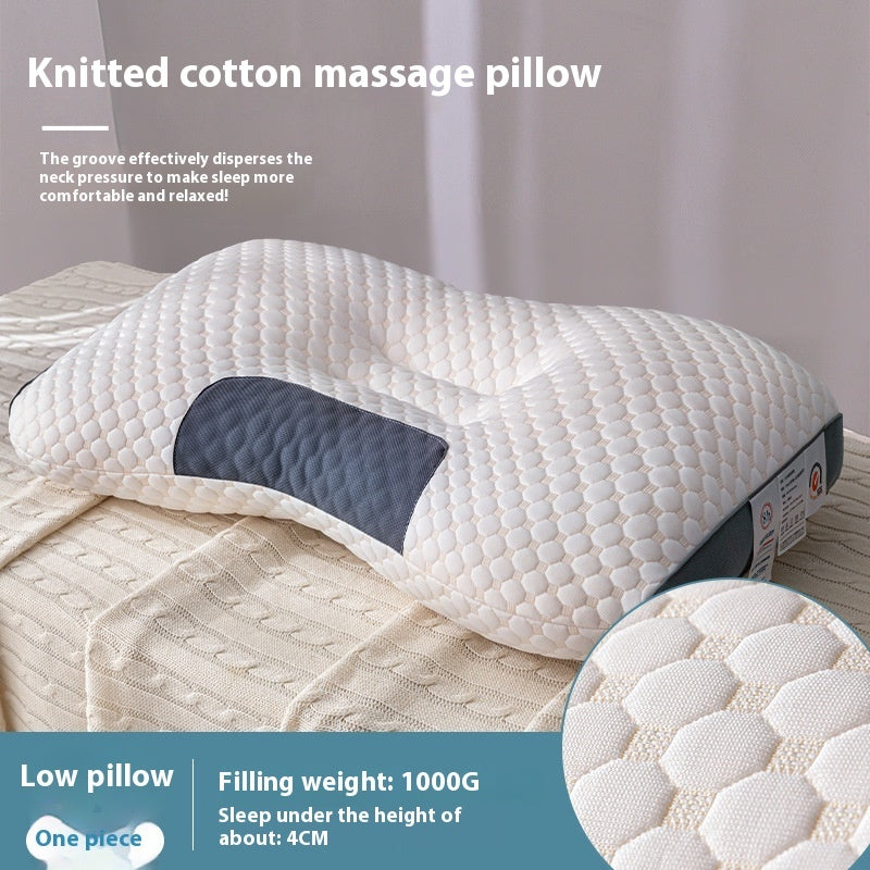 Pillow Improve Sleeping Cervical Support One Pair