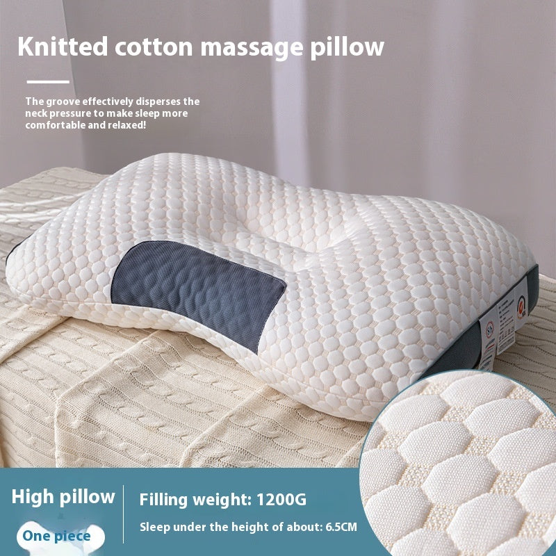 Pillow Improve Sleeping Cervical Support One Pair